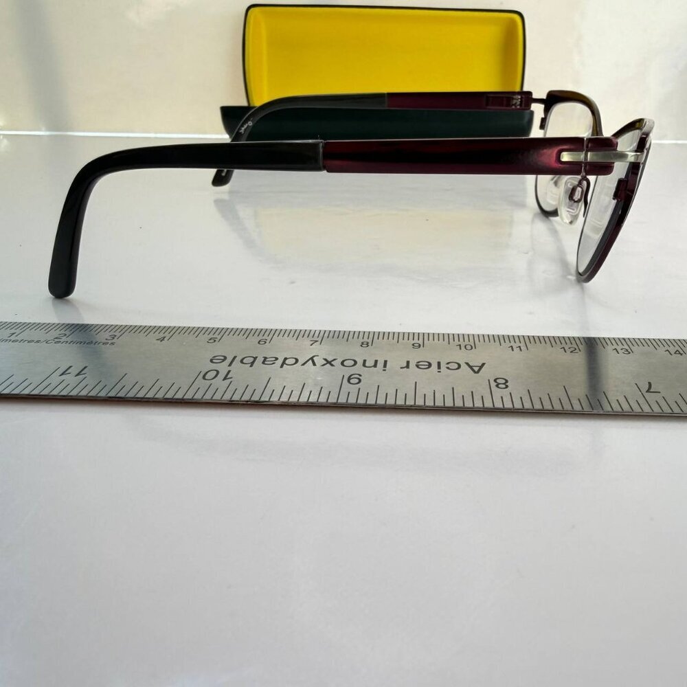 Stylish “Jennifer” 3875 Titanium Optical Glasses – Scandinavian Design - Picture 12 of 13